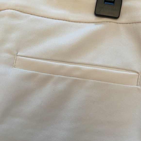Zara classic slim pant size 8 in beige - Picture 6 of 7